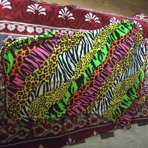 Colorful zebra design blouse